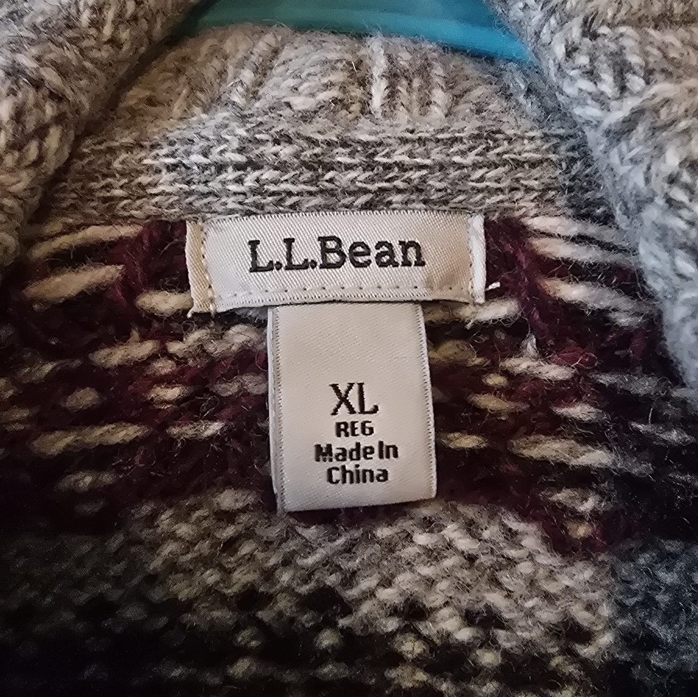 Patterned Cardigan Sweater - Multicolor - image 3